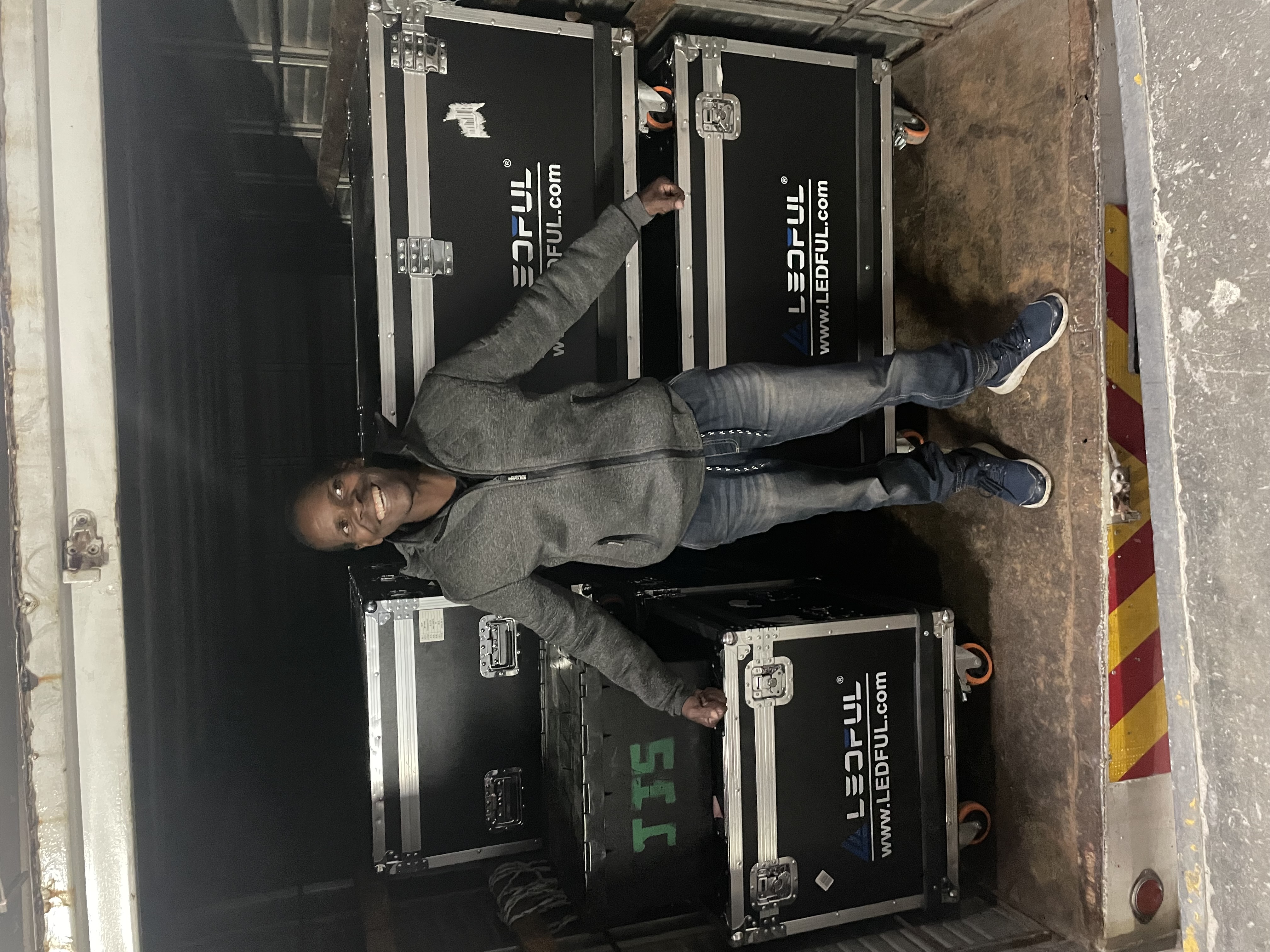 High output outdoor sound system corporate event